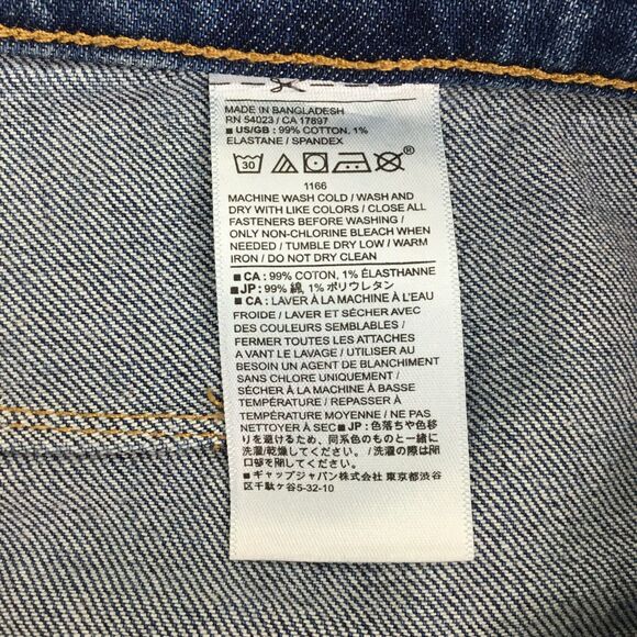 Banana Republic Barrel Jeans Womens sz 28 /6 Mid Rise Medium Wash Stretch NEW - Picture 11 of 16